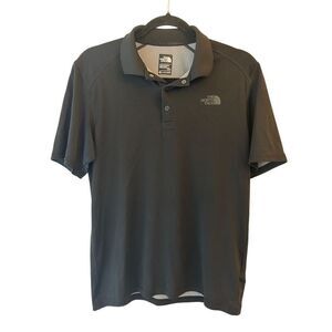 The North Face Men's Flashdry Polo Sz S Black Heatgear Athletic dry fit